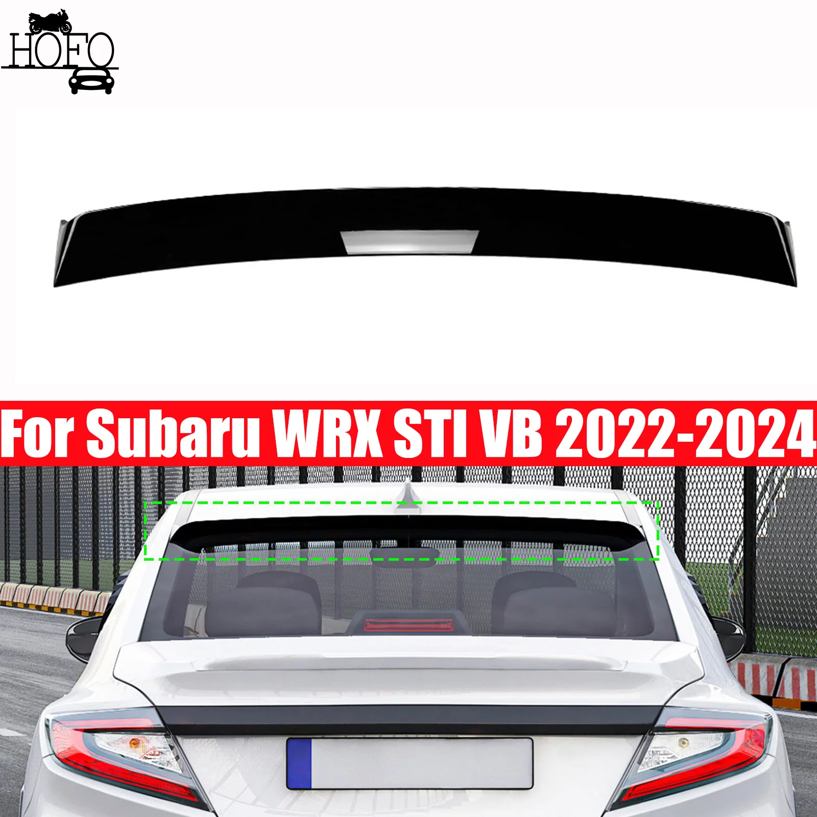 For Subaru WRX STI VB 2022-2024 Rear Roof Window Trunk Lid Car Sport Spoiler Wings Black Carbon Exterior Tuning Accessories
For Subaru WRX STI VB 2022-2024 Rear Roof Window Trunk Lid Car Sport Spoiler Wings Black Carbon Exterior Tuning Accessories