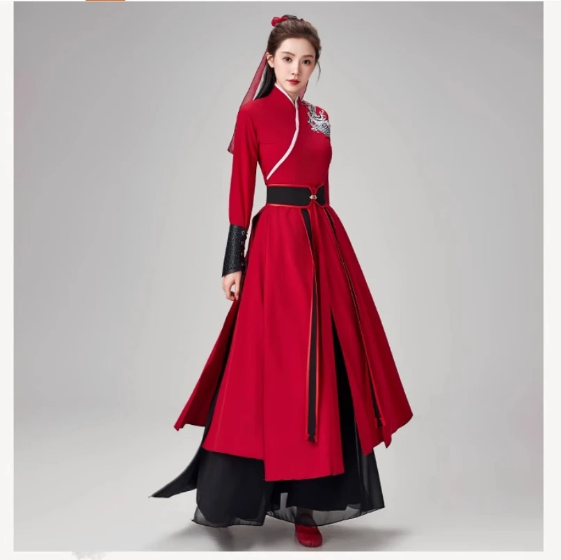 Костюм для выступлений, классический танец, женский китайский танцевальный костюм Мулан, древний костюм, костюм героя, платье для выступлений
Костюм для выступлений, классический танец, женский китайский танцевальный костюм Мулан, древний костюм, костюм героя, платье для выступлений