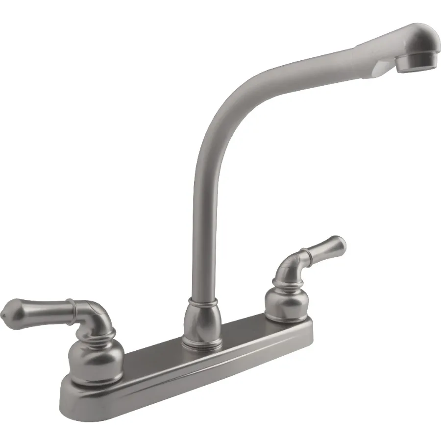 Classical Hi-Rise RV Kitchen Faucet - Brushed Satin Nickel
Classical Hi-Rise RV Kitchen Faucet - Brushed Satin Nickel