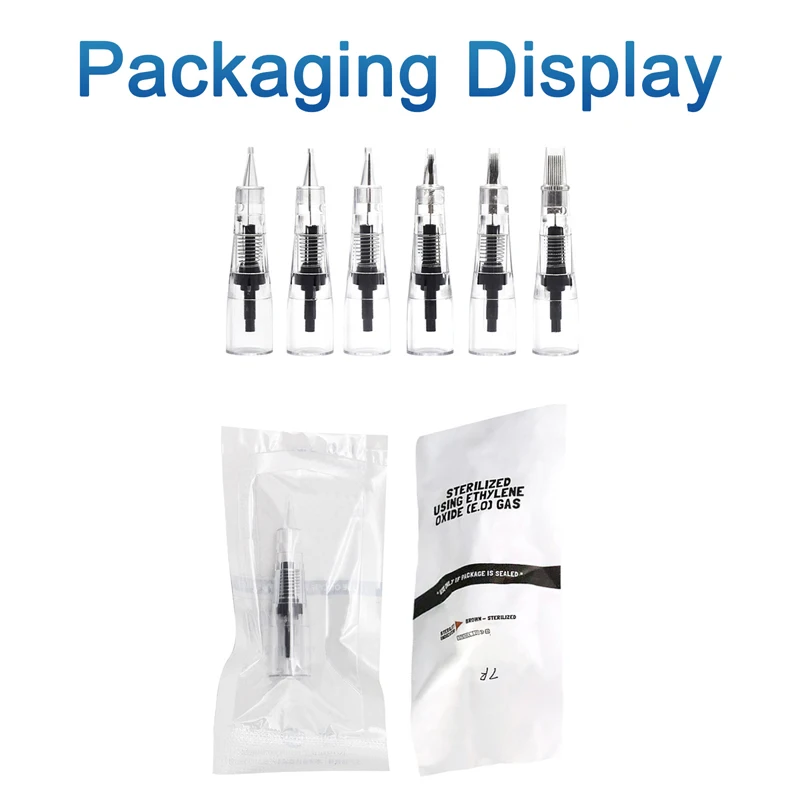 0.35 MM 20PCS Microblading Eyebrow Lip Tattoo Needle Cartridges Semi Body Permanent Makeup Accessory Push-in Type 1P
0.35 MM 20PCS Microblading Eyebrow Lip Tattoo Needle Cartridges Semi Body Permanent Makeup Accessory Push-in Type 1P