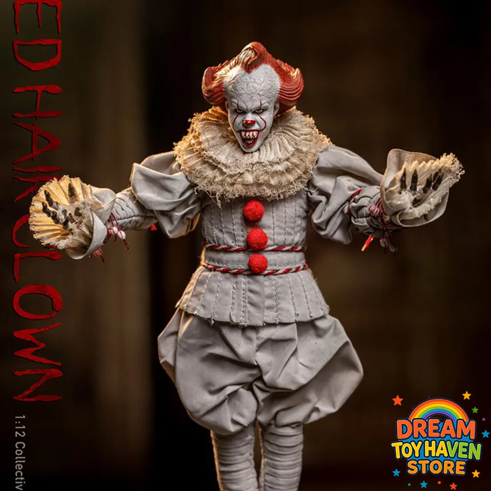 Play One Twelve POT-0005 1/12 Scale Women Soldier Clown Red Haired Funny Dolls Full Set 6Inch Action Figure Collectible
Play One Twelve POT-0005 1/12 Scale Women Soldier Clown Red Haired Funny Dolls Full Set 6Inch Action Figure Collectible