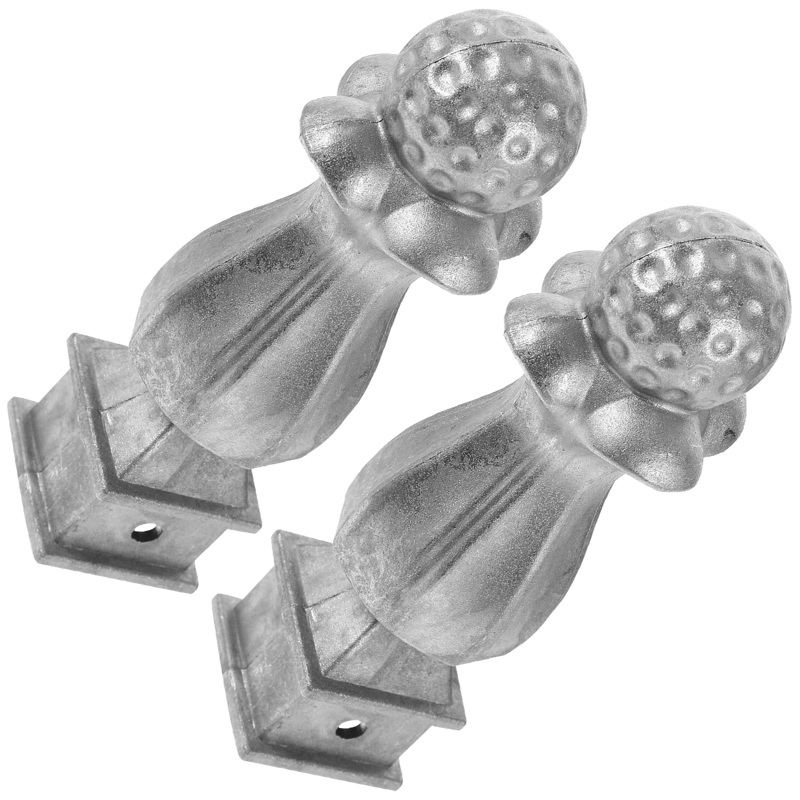 2 Pcs Fence Finials Aluminum Decorative Post Tops for Yard Garden Gate Enhance Security Easy Installation Metal
2 Pcs Fence Finials Aluminum Decorative Post Tops for Yard Garden Gate Enhance Security Easy Installation Metal