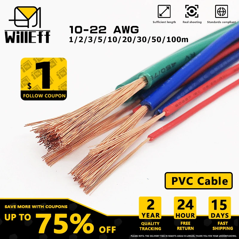 Soft Copper wire Flexible Electric cable PVC 240V 110V Power Cable 10 12 14 16 18 20 22awg 20awg 18awg 16awg 14awg 12awg 10awg
Soft Copper wire Flexible Electric cable PVC 240V 110V Power Cable 10 12 14 16 18 20 22awg 20awg 18awg 16awg 14awg 12awg 10awg