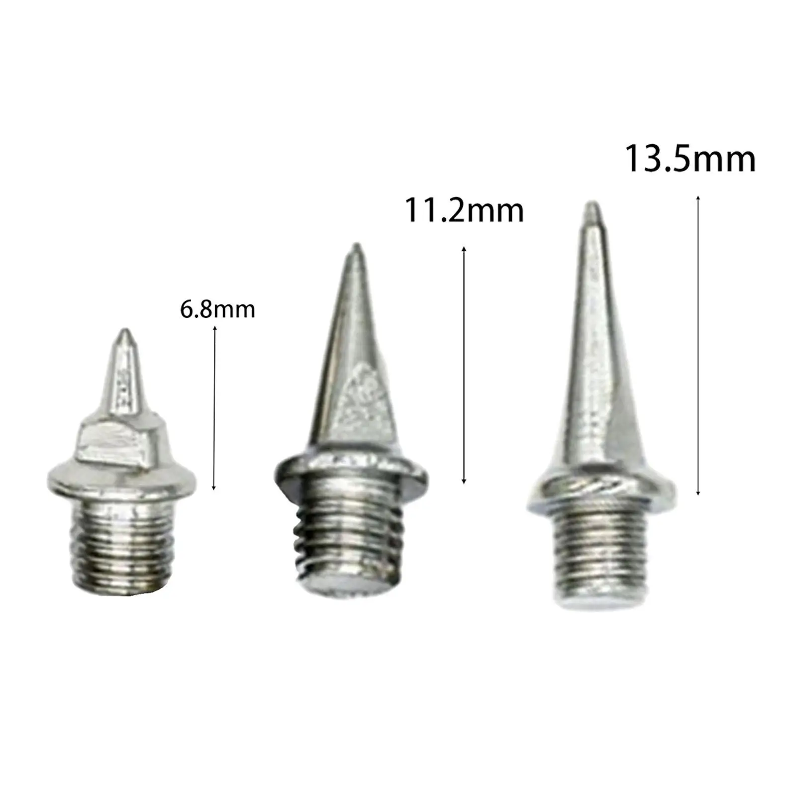 12x Track Starting Block Spikes Metal Track and Field Professional M4.8 Threaded Sprinter Pedals Cleats Sports Enhance Speed
12x Track Starting Block Spikes Metal Track and Field Professional M4.8 Threaded Sprinter Pedals Cleats Sports Enhance Speed