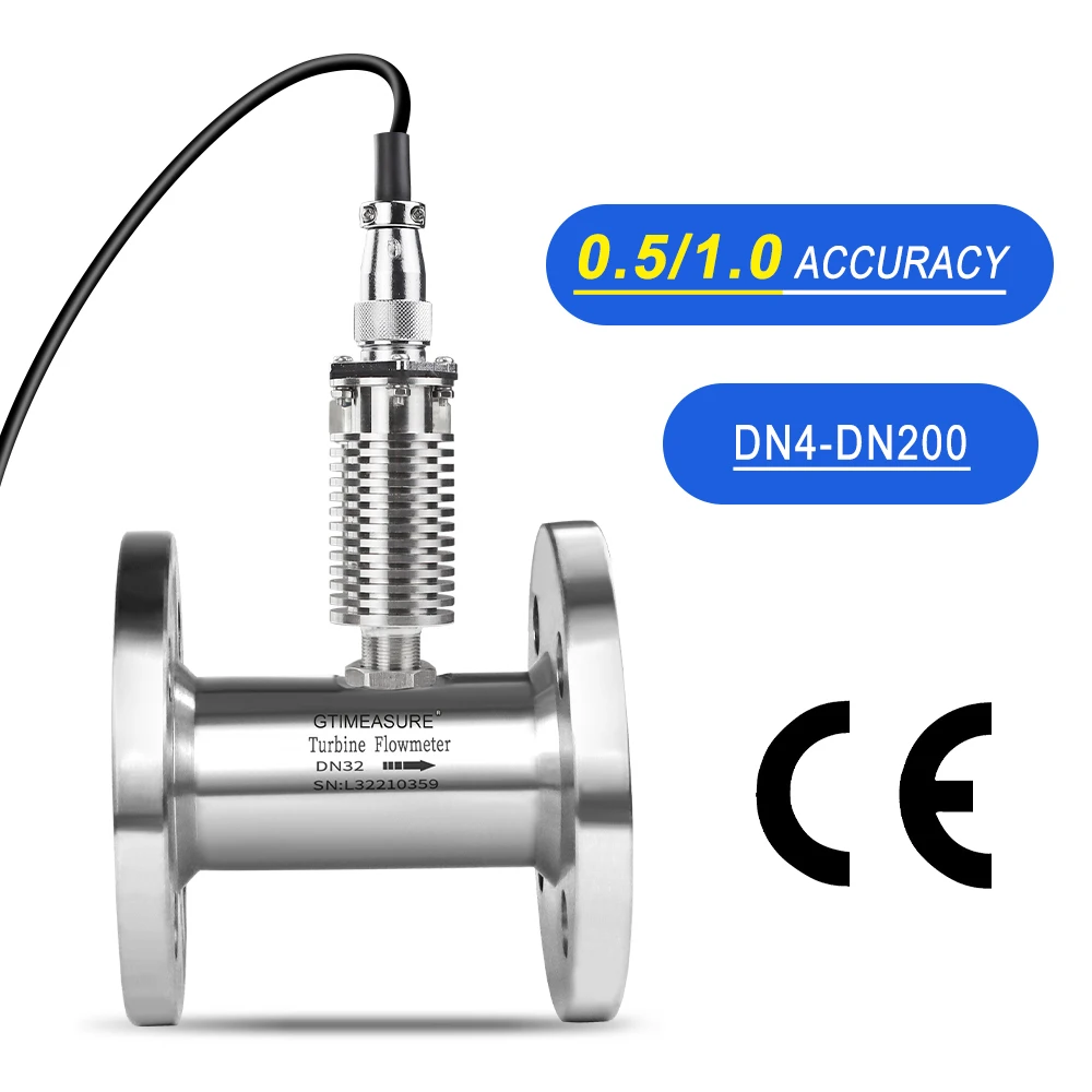 Digital Fuel Flowmeters Pulse Output Industrial Stainless Steel Liquid Turbine Flowmeters
Digital Fuel Flowmeters Pulse Output Industrial Stainless Steel Liquid Turbine Flowmeters