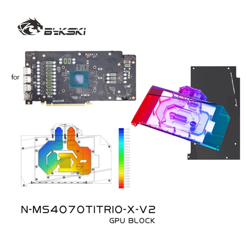 Bykski Water Block for MSI GeForce RTX 4070 Ti GAMING TRIO SUPRIM X GPU Card /Three-layer Structure Design N-MS4070TITRIO-X-V2
Bykski Water Block for MSI GeForce RTX 4070 Ti GAMING TRIO SUPRIM X GPU Card /Three-layer Structure Design N-MS4070TITRIO-X-V2