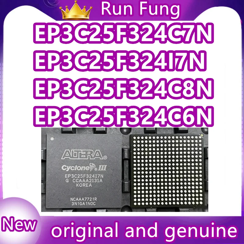 EP3C25F324I7N EP3C25F324C8N EP3C25F324C7N EP3C25F324C6N BGA IC Chip 100% New Original in stock 1PCS/LOT
EP3C25F324I7N EP3C25F324C8N EP3C25F324C7N EP3C25F324C6N BGA IC Chip 100% New Original in stock 1PCS/LOT