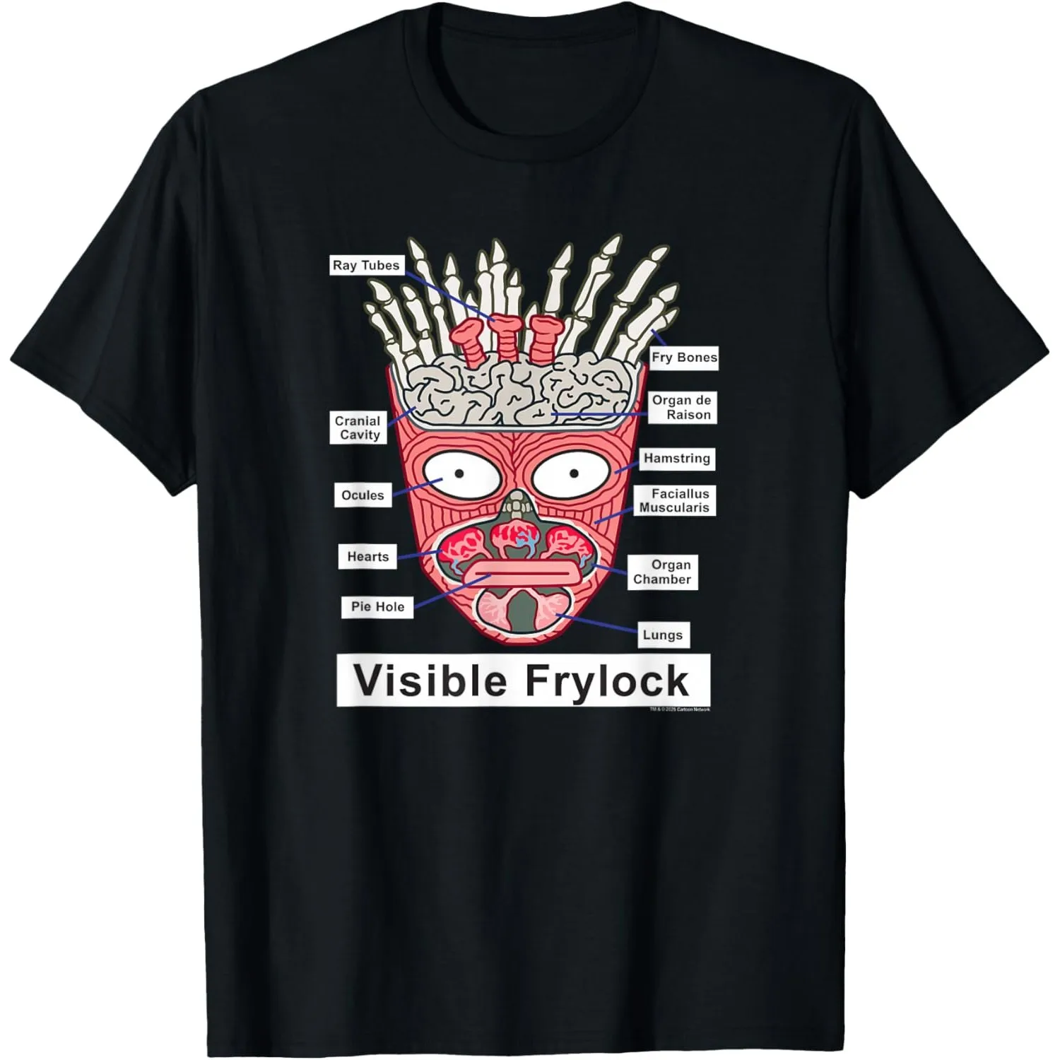Visible Frylock Medical Diagram Cartoon Graphic Tee Breathable Cotton Funny Adult T-Shirt
Visible Frylock Medical Diagram Cartoon Graphic Tee Breathable Cotton Funny Adult T-Shirt