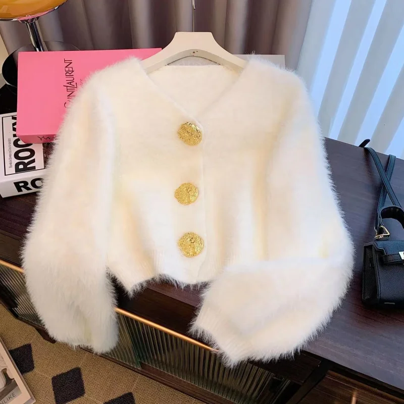 Women Clothing Vintage Knitting Sweater White Chic Long Sleeve Casual Pink Fashion Simplicity Baggy Female 2023 Coat Winter Tops
Women Clothing Vintage Knitting Sweater White Chic Long Sleeve Casual Pink Fashion Simplicity Baggy Female 2023 Coat Winter Tops