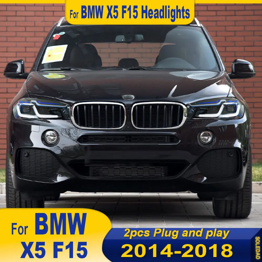 Автомобильные фары для BMW X5 F15 X6 F16 2014 2015 2016 2017 2018 FULL LED новый стиль DRL динамические сигнальные фары в сборе
Автомобильные фары для BMW X5 F15 X6 F16 2014 2015 2016 2017 2018 FULL LED новый стиль DRL динамические сигнальные фары в сборе