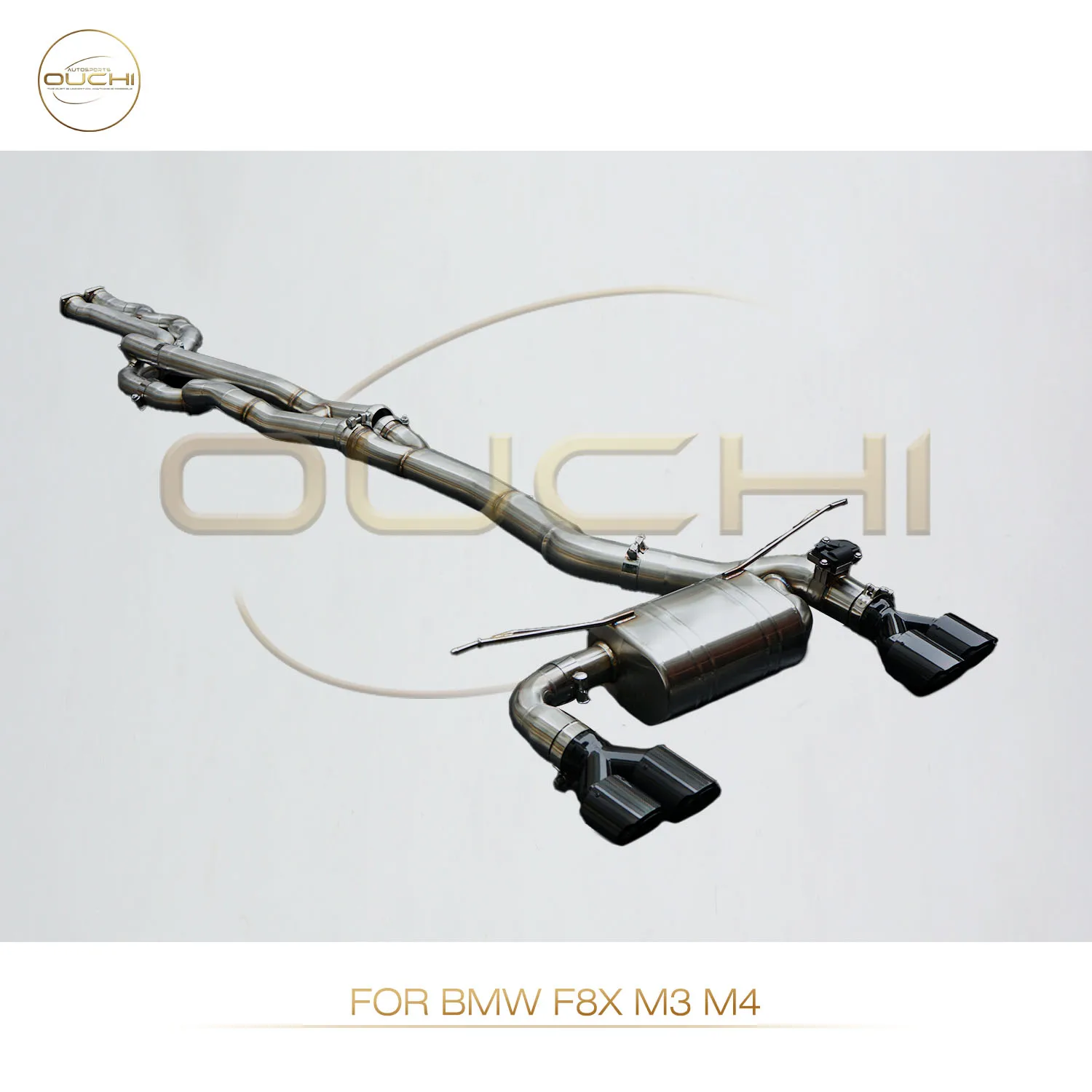 Ouchi Car Exhaust System Catback For BMW F8X M3 M4 High Performance Car System Upgrade With Valve Muffler 
Ouchi Car Exhaust System Catback For BMW F8X M3 M4 High Performance Car System Upgrade With Valve Muffler