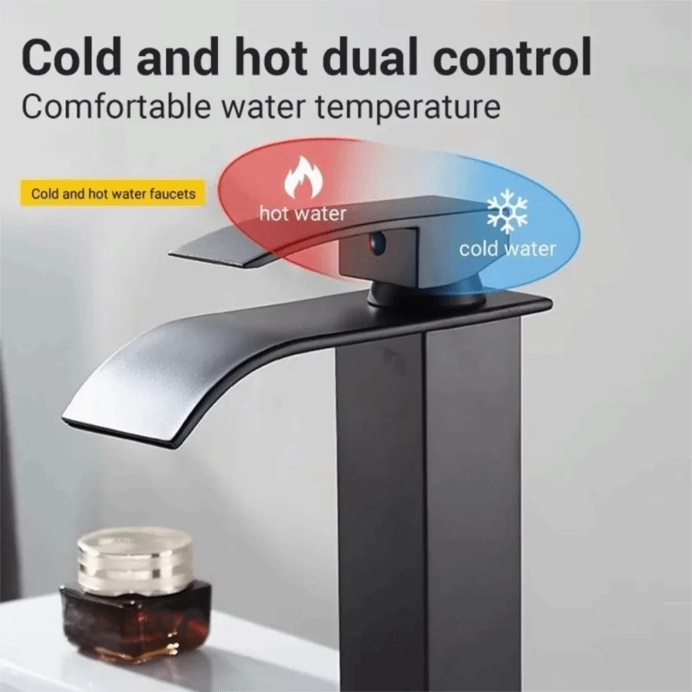 High Quality Countertop Mount Bathroom Faucet Anti-Leakage Rotary Switch Sink Faucet Sink Tap Square Lavatory Faucet Guest Bath
High Quality Countertop Mount Bathroom Faucet Anti-Leakage Rotary Switch Sink Faucet Sink Tap Square Lavatory Faucet Guest Bath