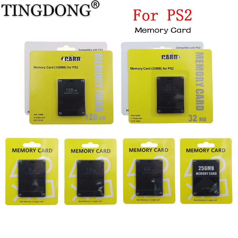 For PS2 Memory Card Compatible with PS2 8MB/16MB/32MB/64MB/128MB/256MB save Game Progress External Storage Device
For PS2 Memory Card Compatible with PS2 8MB/16MB/32MB/64MB/128MB/256MB save Game Progress External Storage Device