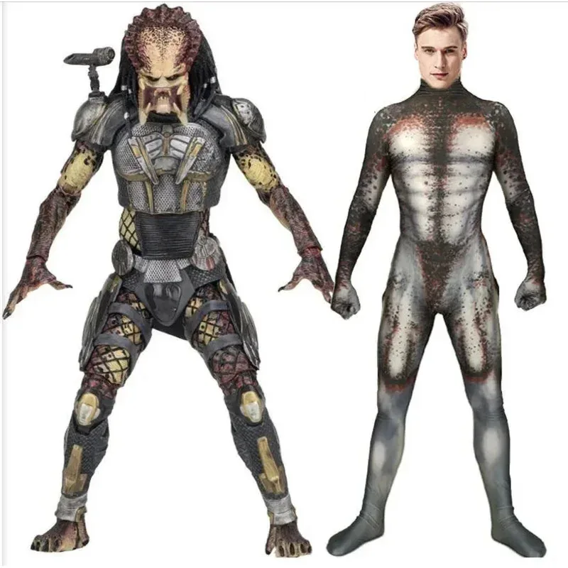 Male Predator Cosplay Costume 3D Print Spandex Zentai Men Predator Basic Suit Halloween Superhero Bodysuit Adults Kids Jumpsu72b
Male Predator Cosplay Costume 3D Print Spandex Zentai Men Predator Basic Suit Halloween Superhero Bodysuit Adults Kids Jumpsu72b