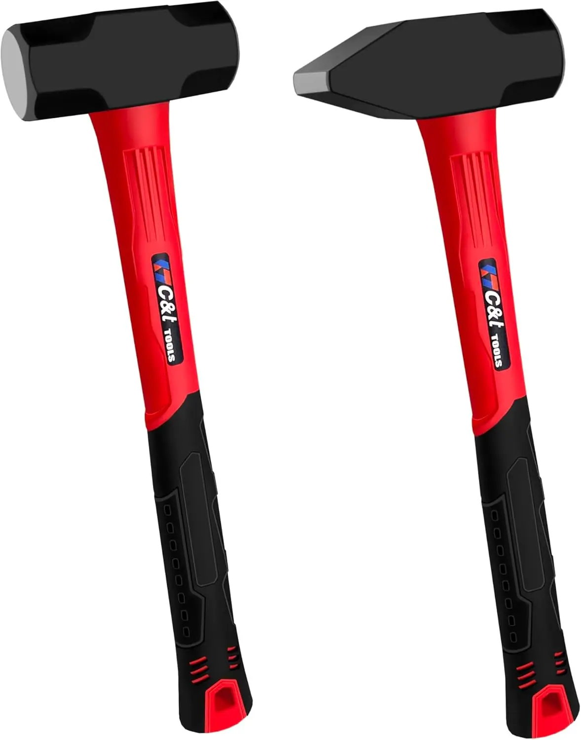 2-Piece Hammer Set: 3lb Sledge & Cross Peen, Fiberglass Handle, for Demolition & Blacksmithing
2-Piece Hammer Set: 3lb Sledge & Cross Peen, Fiberglass Handle, for Demolition & Blacksmithing