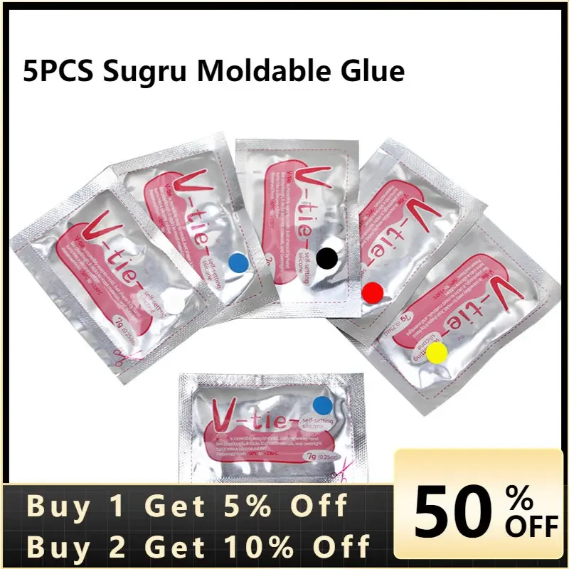 5pcs V-tie Silicone Sugru Moldable Glue Liquid Silicone Repair Glues Sugru Heat-seal Fix DIY Digital Tools Glue for Woodworking
5pcs V-tie Silicone Sugru Moldable Glue Liquid Silicone Repair Glues Sugru Heat-seal Fix DIY Digital Tools Glue for Woodworking