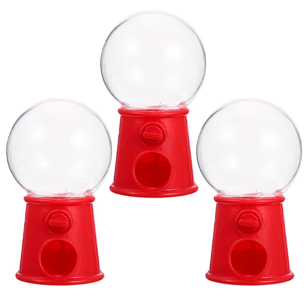 3pcs Mini Gum Ball Candy Machine Toy Vending Kids Candy Dispenser Plastic Gumballs Machines Yellow Game Accessories
3pcs Mini Gum Ball Candy Machine Toy Vending Kids Candy Dispenser Plastic Gumballs Machines Yellow Game Accessories