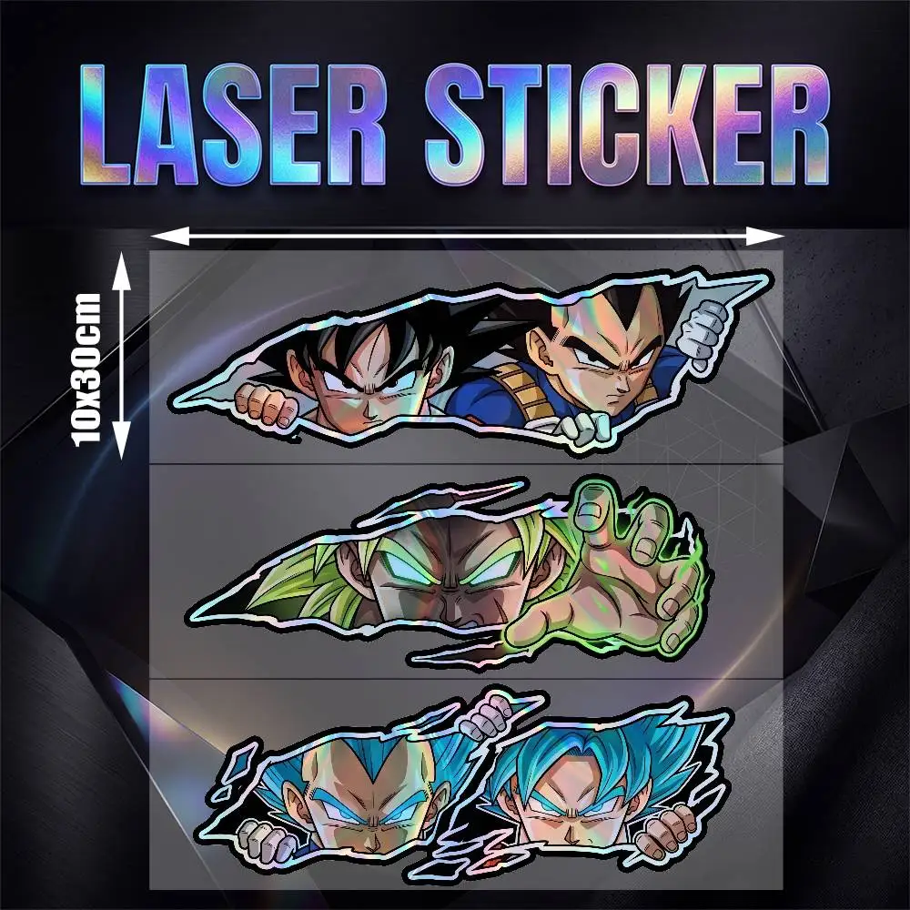 DRAGON BALL GOKU EYES Vegeta Holographic Anime Car Sticker Laser Reflective Waterproof Vinyl Decal for Car Window Motorcycle
DRAGON BALL GOKU EYES Vegeta Holographic Anime Car Sticker Laser Reflective Waterproof Vinyl Decal for Car Window Motorcycle