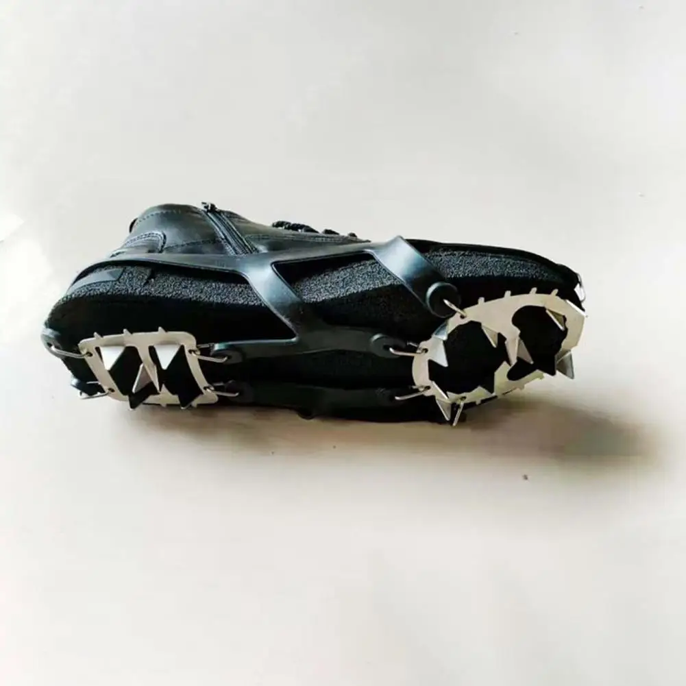 Shoes Ice Grippers 1 Pair Compact Good Grip Toothed Design 18 Teeth High Strength Snow Claw Winter Activities
Shoes Ice Grippers 1 Pair Compact Good Grip Toothed Design 18 Teeth High Strength Snow Claw Winter Activities
