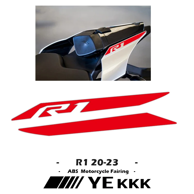For YAMAHA YZFR1 YZF-R1 R1M YZF1000 Rear Tail Fairing Sticker Rear Seat Line Hollowing 2020-2023 21 22 23 All Logo
For YAMAHA YZFR1 YZF-R1 R1M YZF1000 Rear Tail Fairing Sticker Rear Seat Line Hollowing 2020-2023 21 22 23 All Logo