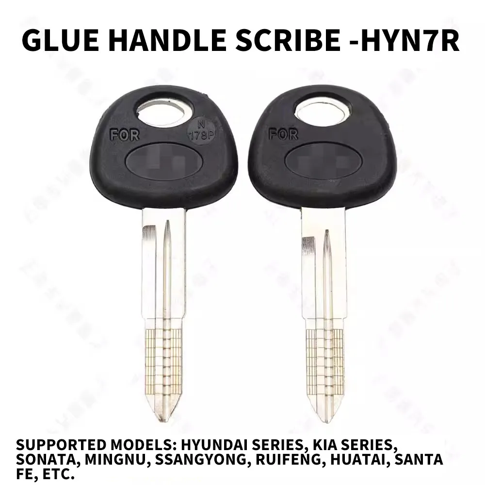 for The rubber handle engraving key HYN7R is suitable for modern Sonata Kia engraving auxiliary key HYN7R.
for The rubber handle engraving key HYN7R is suitable for modern Sonata Kia engraving auxiliary key HYN7R.