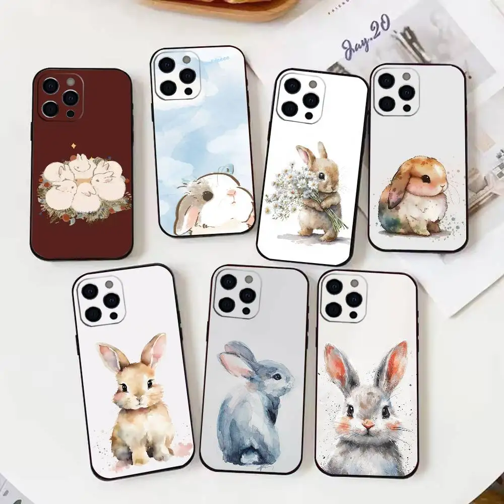 Cute rabbit Phone Case For iPhone 17,16,15,14,13,12,11 X XR Plus,Soft Silicone Black Cover
Cute rabbit Phone Case For iPhone 17,16,15,14,13,12,11 X XR Plus,Soft Silicone Black Cover