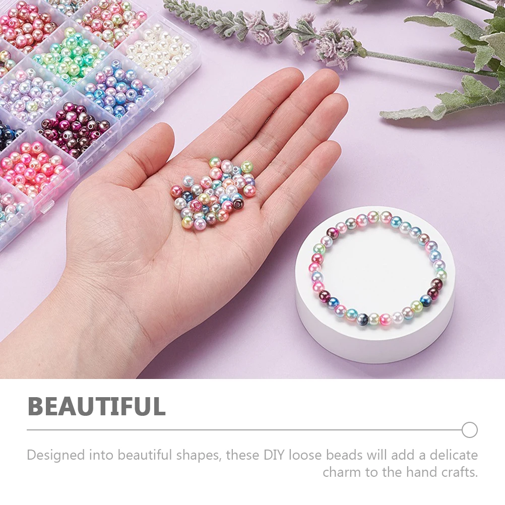 Two Color ABS Plastic Pearl Beads DIY Necklace Bracelet Making Jewelry Accessories Craft Supplies Bulk Pack Plastic for Crafts
Two Color ABS Plastic Pearl Beads DIY Necklace Bracelet Making Jewelry Accessories Craft Supplies Bulk Pack Plastic for Crafts