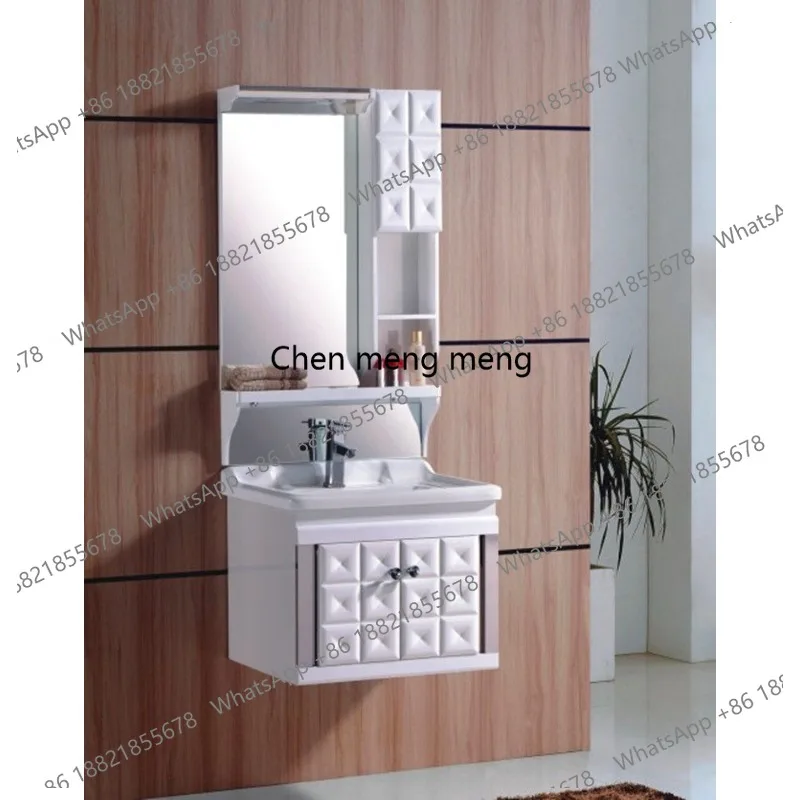 High-grade PVC bathroom cabinet, integrated ceramic basin bathroom cabinet, washbasin with mirror headlight washbasin 60/80 * 46
High-grade PVC bathroom cabinet, integrated ceramic basin bathroom cabinet, washbasin with mirror headlight washbasin 60/80 * 46