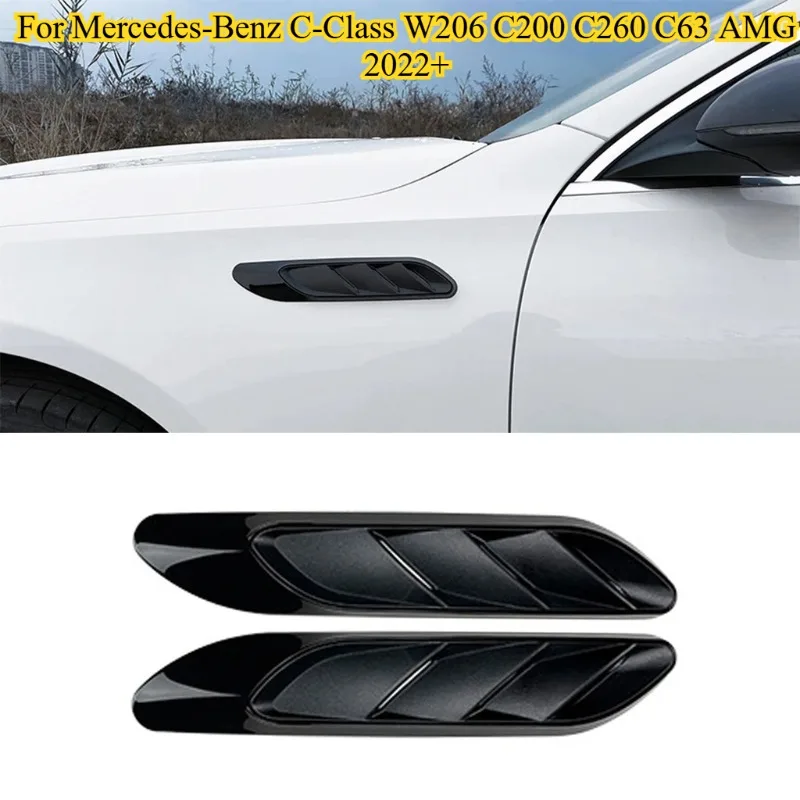 Для Mercedes-Benz C-Class W206 C200 C260 C63 AMG 2022+ передний бампер, спойлер, противотуманная фара, крышка воздушного ножа, сплиттер, комплект кузова 
Для Mercedes-Benz C-Class W206 C200 C260 C63 AMG 2022+ передний бампер, спойлер, противотуманная фара, крышка воздушного ножа, сплиттер, комплект кузова