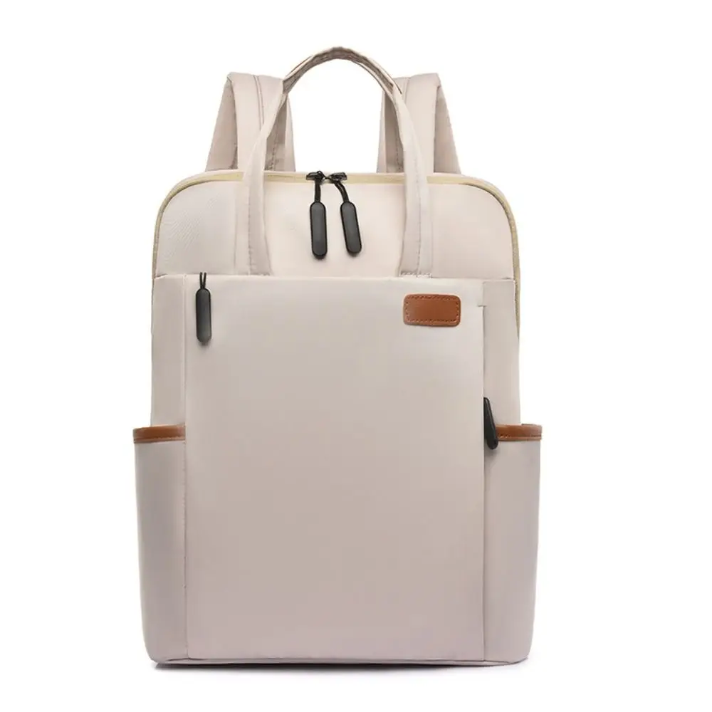 Oxford Cloth Laptop Backpack Large Capacity Black/Khaki/Pink/Beige Computer Backpacks Waterproof Casual Style Shoulder Bag
Oxford Cloth Laptop Backpack Large Capacity Black/Khaki/Pink/Beige Computer Backpacks Waterproof Casual Style Shoulder Bag