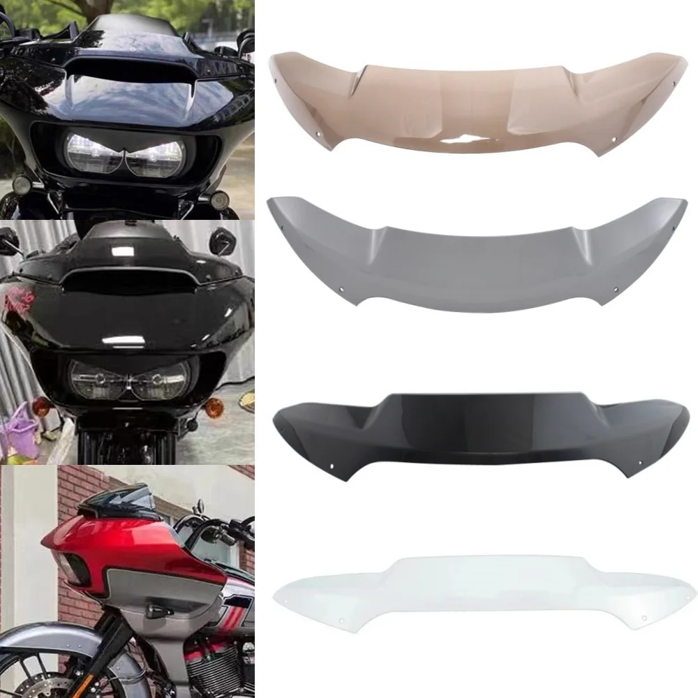 4.5" Windshield Upper Fairing Windscreen Wind Deflector Motorcycle Accessory For Harley Touring Road Glide Ultra FLTRX 2015-2024
4.5" Windshield Upper Fairing Windscreen Wind Deflector Motorcycle Accessory For Harley Touring Road Glide Ultra FLTRX 2015-2024