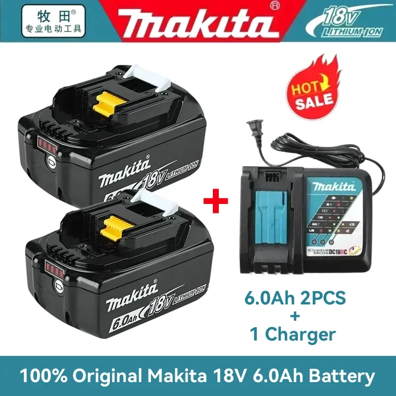 100% original Makita 18V 9000mAh rechargeable battery, Makita 6.0Ah BL1840 BL1830B BL1830B power tool battery, 18V charger
100% original Makita 18V 9000mAh rechargeable battery, Makita 6.0Ah BL1840 BL1830B BL1830B power tool battery, 18V charger
