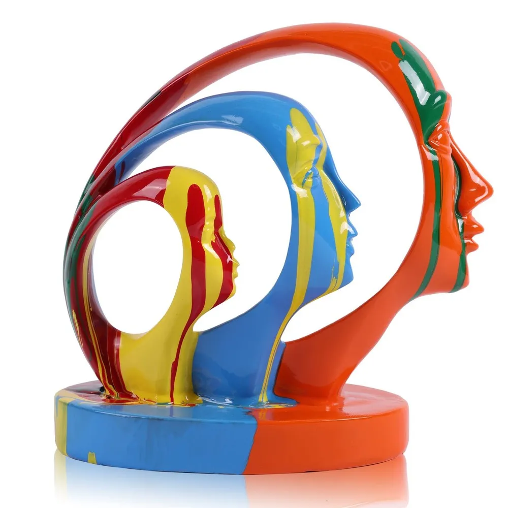 Abstract statues and sculptures, modern minimalist creative facial art sculptures...figure sculpture, home decoration
Abstract statues and sculptures, modern minimalist creative facial art sculptures...figure sculpture, home decoration