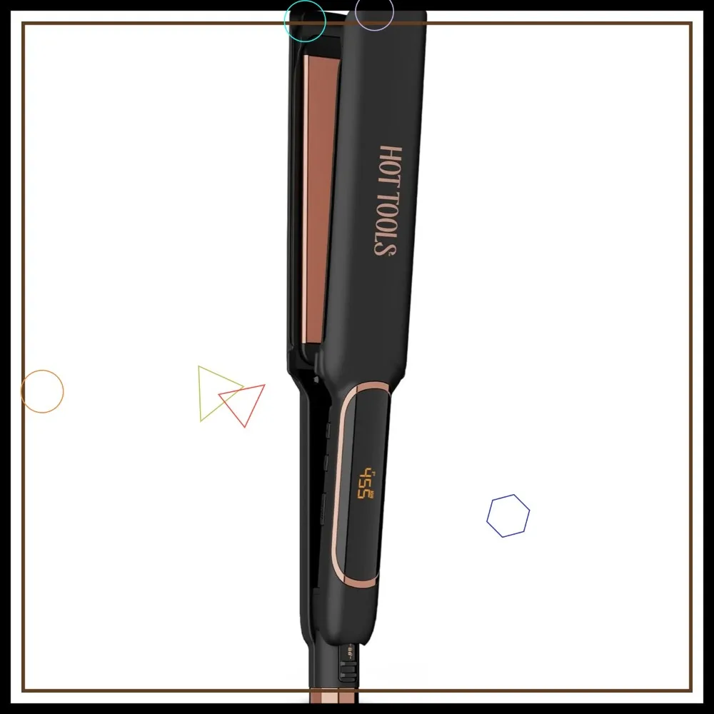 Профессиональная утюжка для волос Extra Long Flat Iron, 1-1/2 дюйма, цвет розовое золото, цифровой дисплей, до 455 градусов. ° Ф
Профессиональная утюжка для волос Extra Long Flat Iron, 1-1/2 дюйма, цвет розовое золото, цифровой дисплей, до 455 градусов. ° Ф