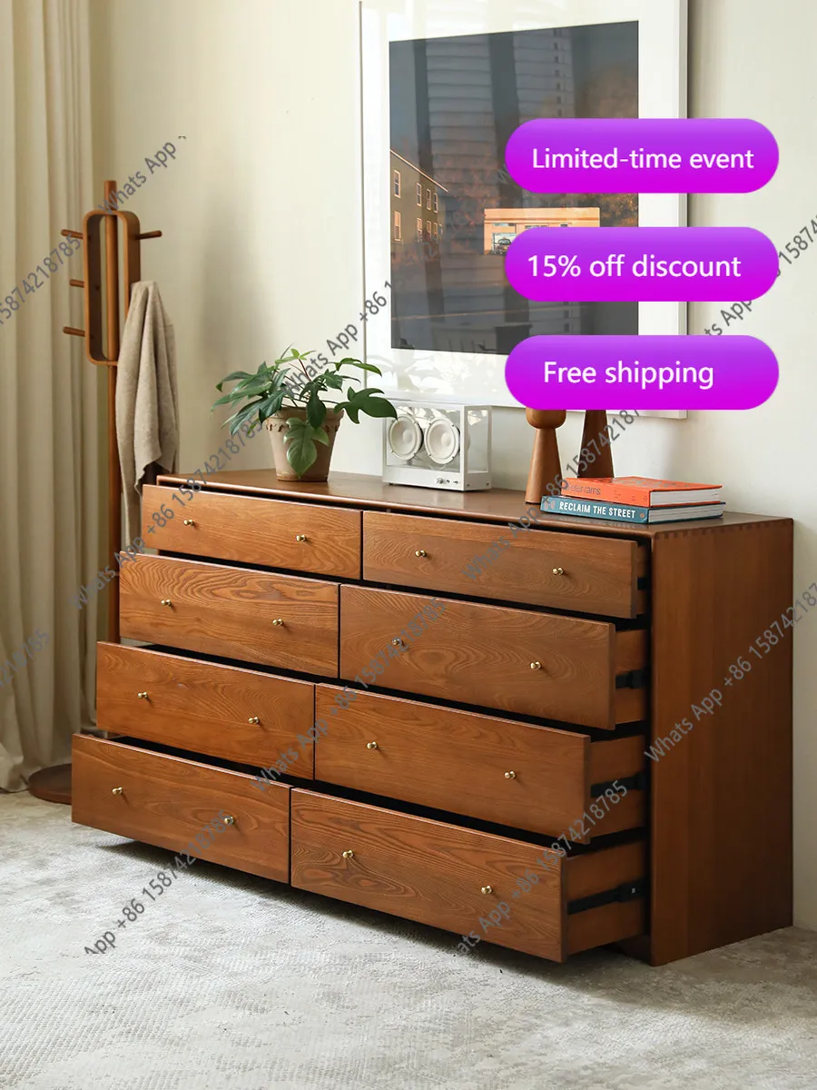 N65 Simple retro used solid wood 8 chest of drawers bedroom floor-to-ceiling sideboard bedside cabinet drawer storage
N65 Simple retro used solid wood 8 chest of drawers bedroom floor-to-ceiling sideboard bedside cabinet drawer storage