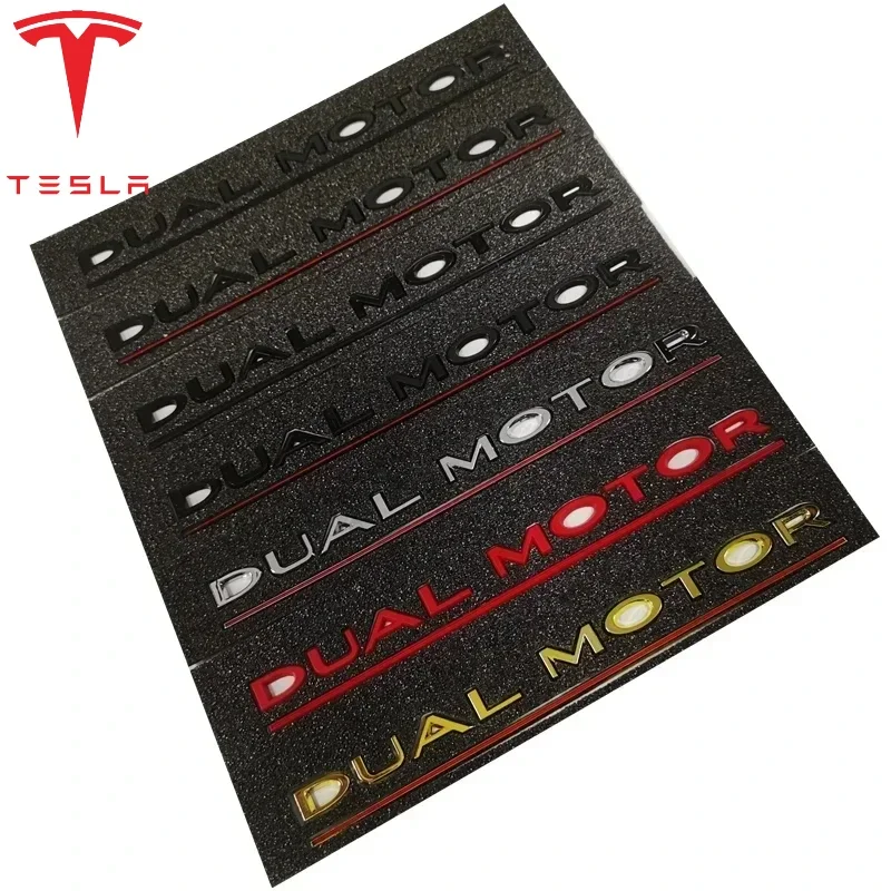 Tesla Dual Motor Underline Letter Badge for Tesla Model Y 3 X S Car Styling High Quality Trunk Badge Sticker Chrome Black Red
Tesla Dual Motor Underline Letter Badge for Tesla Model Y 3 X S Car Styling High Quality Trunk Badge Sticker Chrome Black Red