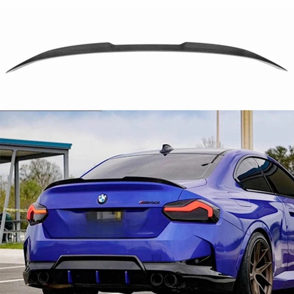 New G42 Carbon Fiber FRP Car Rear Trunk Spoiler Wing Body Kits FOR BMW 2 Series G42 M235i M240i Coupe 2022 VS Style
New G42 Carbon Fiber FRP Car Rear Trunk Spoiler Wing Body Kits FOR BMW 2 Series G42 M235i M240i Coupe 2022 VS Style