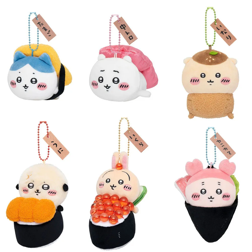 Chiikawa Japanese Cuisine Series Kawaii Anime Usagi Plush Keychain Cute Cartoon Hachiware Plush Doll Pendant Girls Gifts
Chiikawa Japanese Cuisine Series Kawaii Anime Usagi Plush Keychain Cute Cartoon Hachiware Plush Doll Pendant Girls Gifts