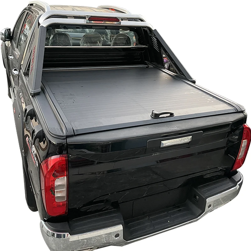 Waterproof pickup tonneau cover off road 4x4 truck bed tonneau bed cover aluminum for T6 t7 t8 BT-50
Waterproof pickup tonneau cover off road 4x4 truck bed tonneau bed cover aluminum for T6 t7 t8 BT-50