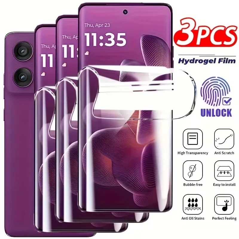 3Pcs Hydrogel Film For Motorola Moto Thinkphone Signature Moto Soft Screen Protector
3Pcs Hydrogel Film For Motorola Moto Thinkphone Signature Moto Soft Screen Protector