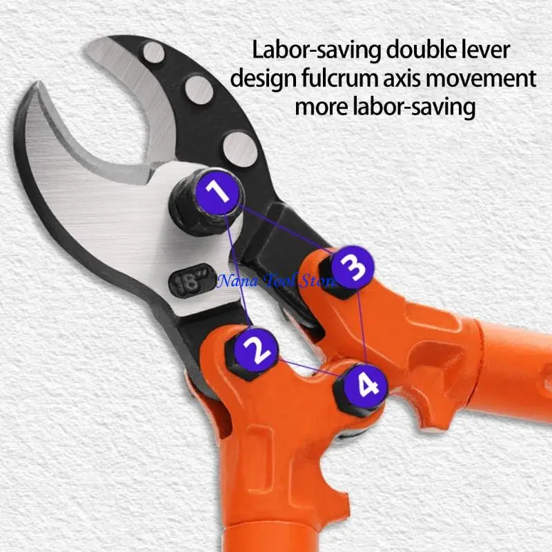 31GJ Manual Wire Cutter For Professional Electricians Wire Scissors Plier Stripper Long Handle For Labor Saving Cutting
31GJ Manual Wire Cutter For Professional Electricians Wire Scissors Plier Stripper Long Handle For Labor Saving Cutting