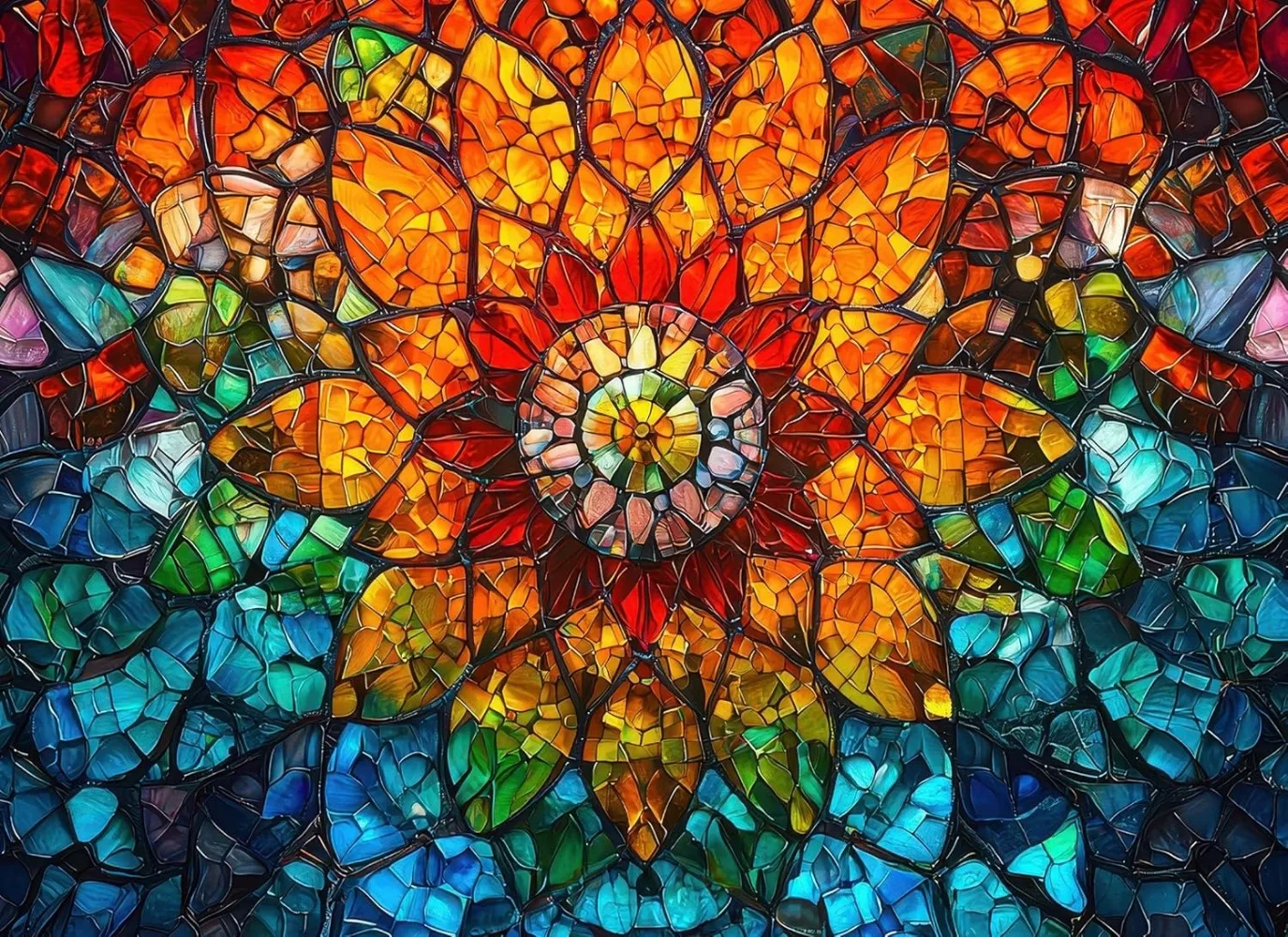 120/300/500/1000 Pieces Stained Glass Flower of Life Jigsaw Puzzle for Adults Games Family Fun Puzzles Educational Toys for Kids
120/300/500/1000 Pieces Stained Glass Flower of Life Jigsaw Puzzle for Adults Games Family Fun Puzzles Educational Toys for Kids