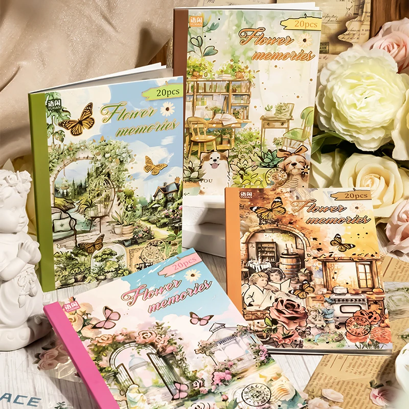 Mr. Paper, 20 Sheets/book, PET Stickers for Plants and Flowers Collage Album Magazine Diary Decoration DIY Scrapbook Stickers
Mr. Paper, 20 Sheets/book, PET Stickers for Plants and Flowers Collage Album Magazine Diary Decoration DIY Scrapbook Stickers