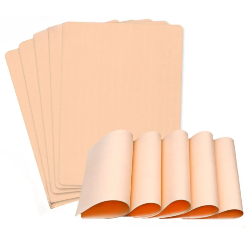 1Pcs Blank Tattoo Practice Leather Silicone Small Size Permanent Makeup Tattoo Beginner Practice Fake Leather Exercise Tool
1Pcs Blank Tattoo Practice Leather Silicone Small Size Permanent Makeup Tattoo Beginner Practice Fake Leather Exercise Tool