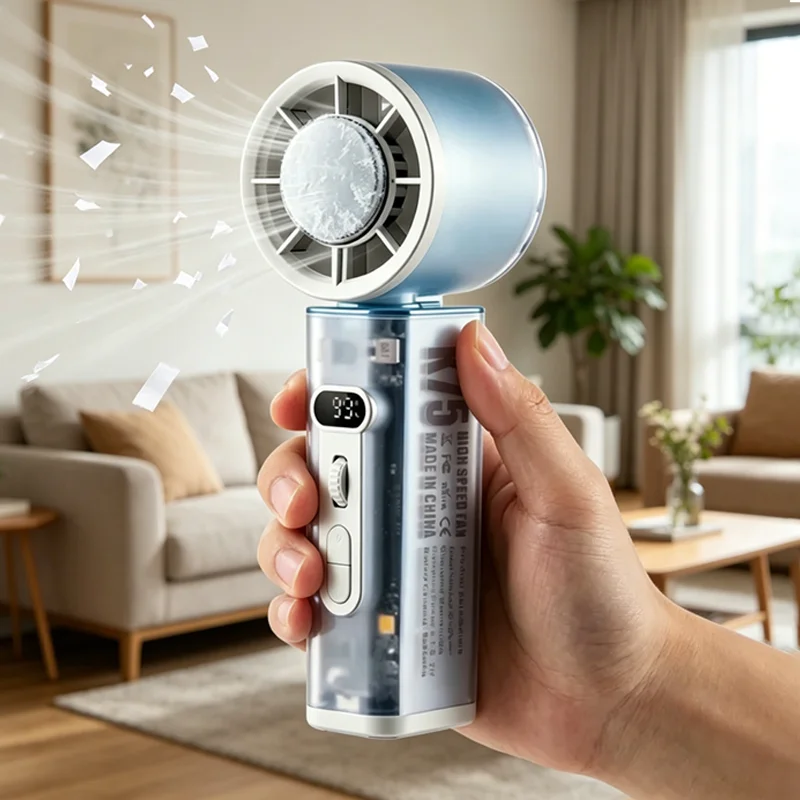 Automatic Head Shaking Handheld Fan USB Rechargeable 3-Speed For Home Office Outdoor Desktop Summer Cooling Accessory Daily Use
Automatic Head Shaking Handheld Fan USB Rechargeable 3-Speed For Home Office Outdoor Desktop Summer Cooling Accessory Daily Use