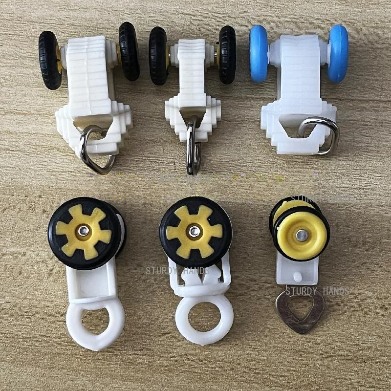 30PCS Plastic Window Track Pulley Bed Curtain Straight Rail Hanging Wheel Household Hook Pulley Window Decoration Accessories
30PCS Plastic Window Track Pulley Bed Curtain Straight Rail Hanging Wheel Household Hook Pulley Window Decoration Accessories