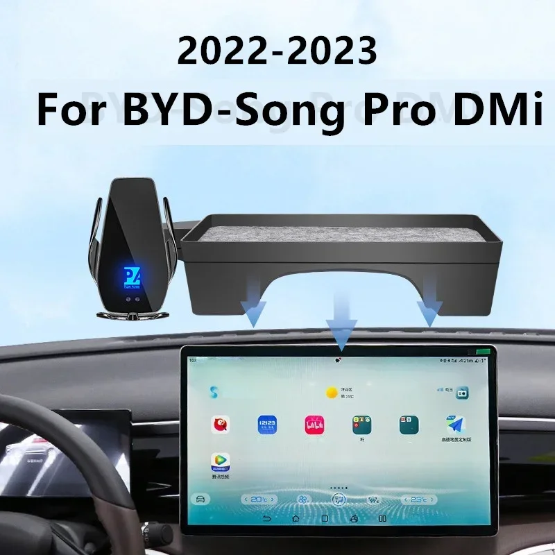 For 2022-2023 BYD Song Pro DMi Car Screen Phone Holder Wireless Charger Screen Navigation Interior All Inch Size
For 2022-2023 BYD Song Pro DMi Car Screen Phone Holder Wireless Charger Screen Navigation Interior All Inch Size