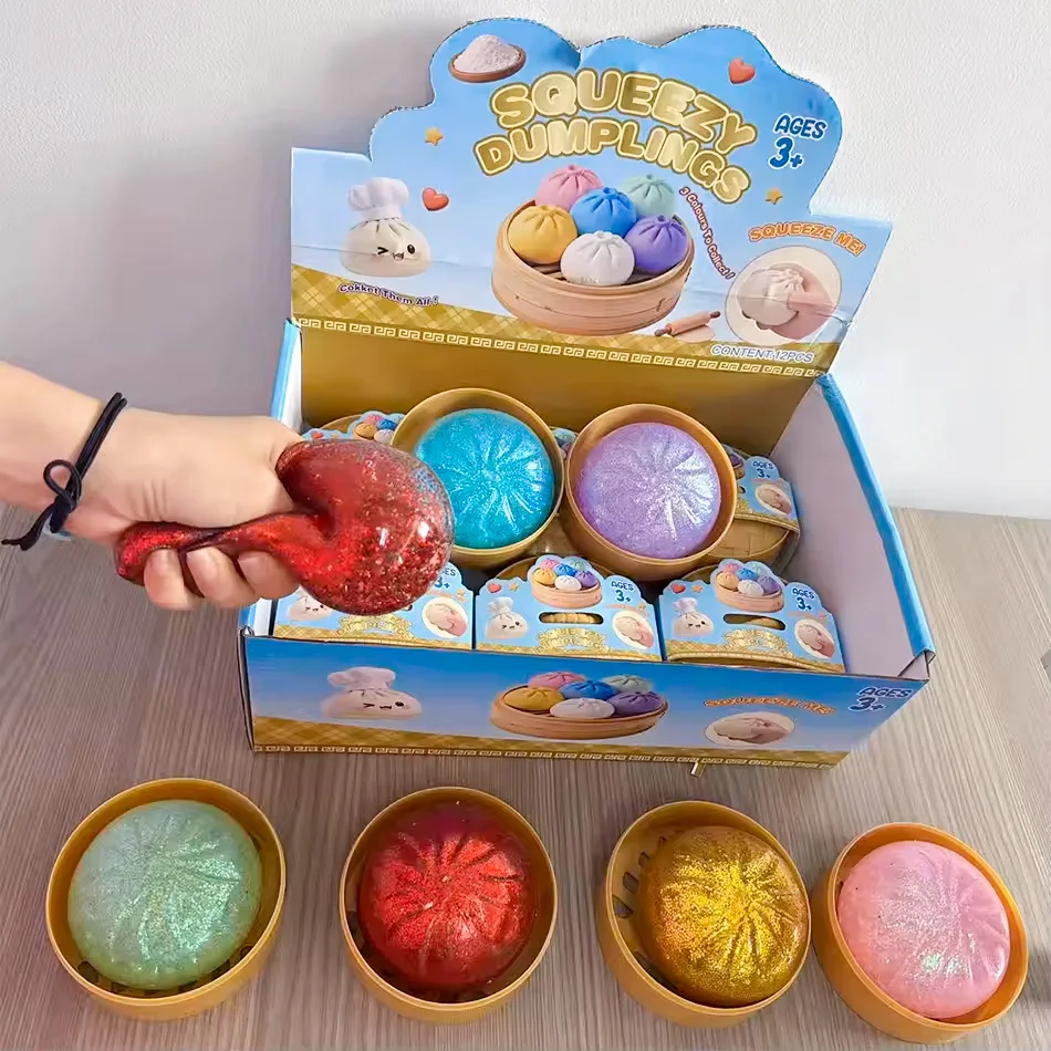 Glitter Dumpling Glitter Dumpling Squishy With Box Dumplings Sensory Squeeze Toy For Stress Relief
Glitter Dumpling Glitter Dumpling Squishy With Box Dumplings Sensory Squeeze Toy For Stress Relief