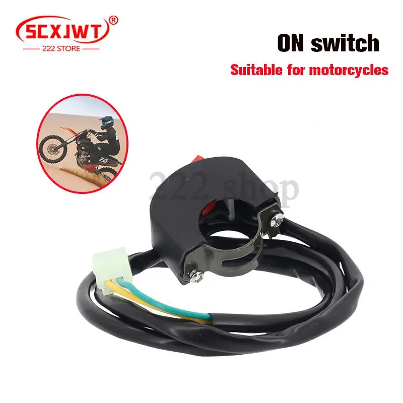 For Suzuki rm 85 125 250 rmx 250 rmz 250 450 drz 400 sm RMX250 22mm Universal Motorcycle Handlebar Flameout Switch ON OFF Button
For Suzuki rm 85 125 250 rmx 250 rmz 250 450 drz 400 sm RMX250 22mm Universal Motorcycle Handlebar Flameout Switch ON OFF Button