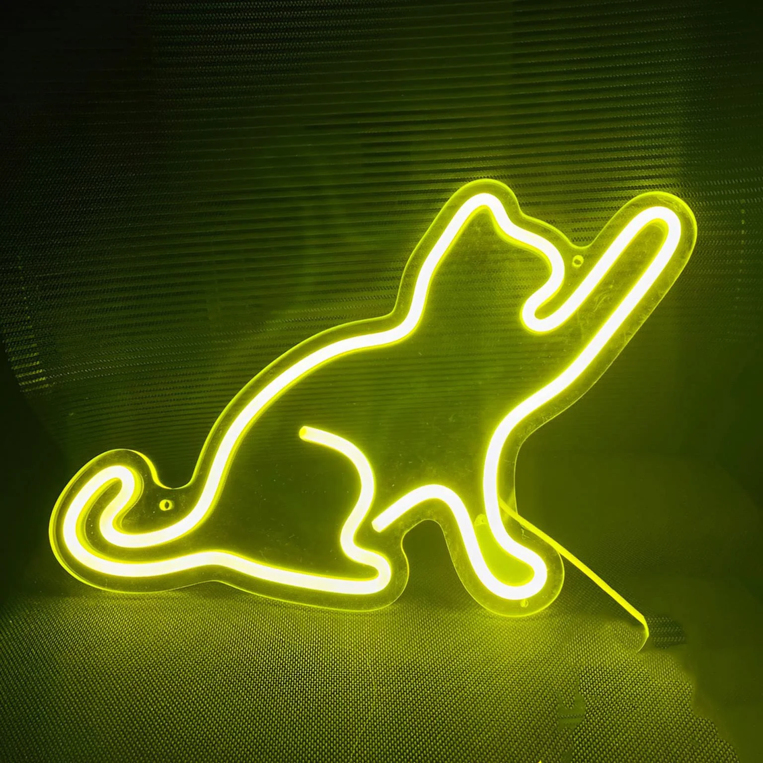 Cat LED Neon - Engraved Acrylic Design, USB Powered Dimmable LED Neon, Fit Cat Cafe, Game Room, Party Wall Decor
Cat LED Neon - Engraved Acrylic Design, USB Powered Dimmable LED Neon, Fit Cat Cafe, Game Room, Party Wall Decor